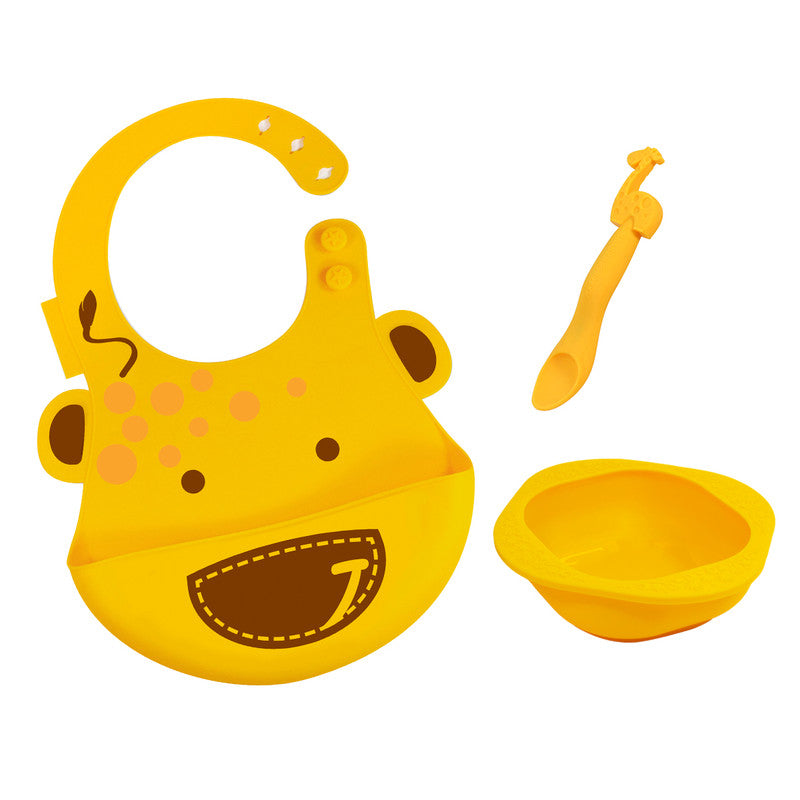 Marcus & Marcus - Silicone Baby Feeding Set - Lola - Laadlee