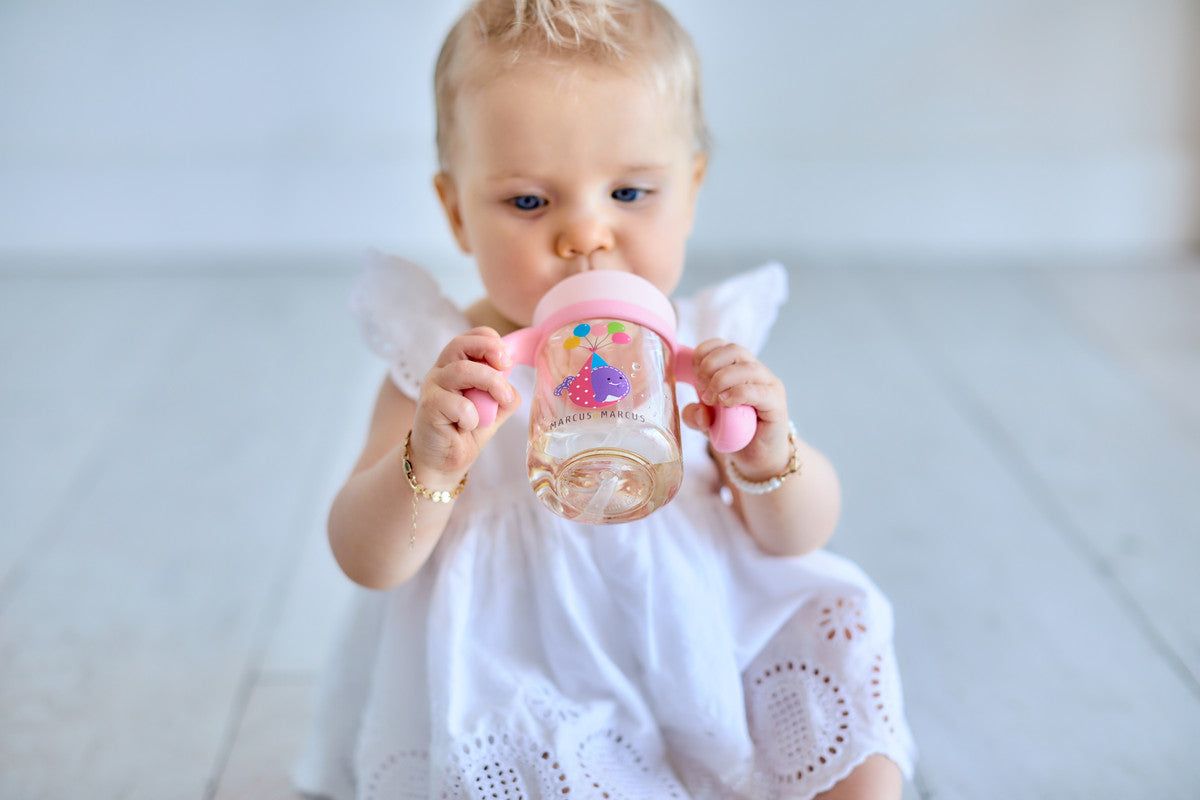 Marcus & Marcus - PPSU Transition Trainer Bottle 180ml - Lola - Laadlee