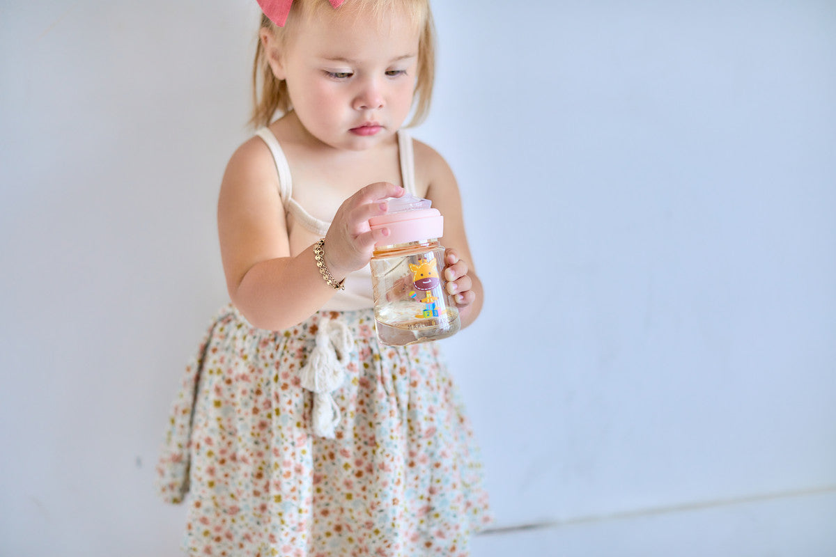 Marcus & Marcus - PPSU Transition Trainer Bottle 180ml - Lola - Laadlee