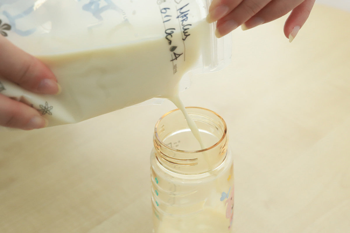 Marcus & Marcus - Breast Milk Storage Bag Temperature sensing- 200ml - Pack of 50 pcs - Laadlee