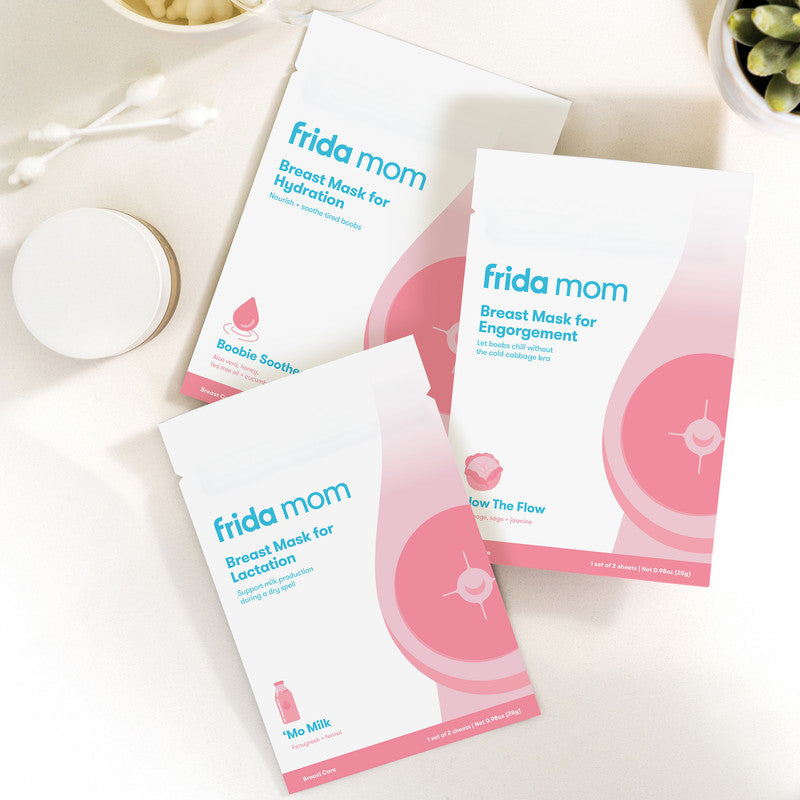 Frida Mom - Breast Mask For Engorgement - 2 Sheet Masks - Laadlee