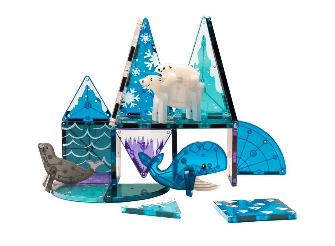 Magna-Tiles Arctic Animals 25 Pcs. - Laadlee