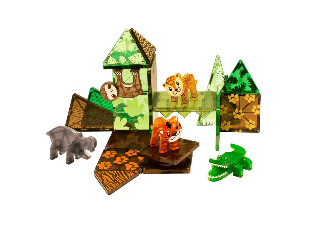 Magna-Tiles Jungle Animals 25 Pcs. - Laadlee