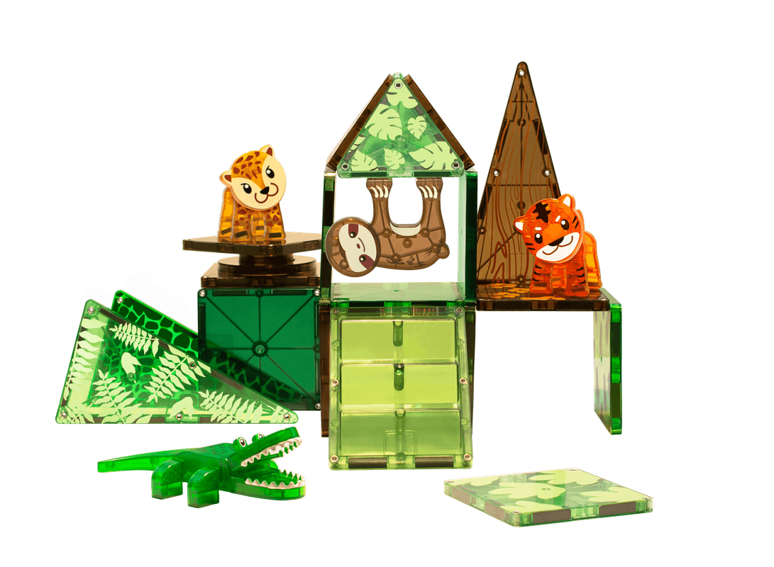 Magna-Tiles Jungle Animals 25 Pcs. - Laadlee