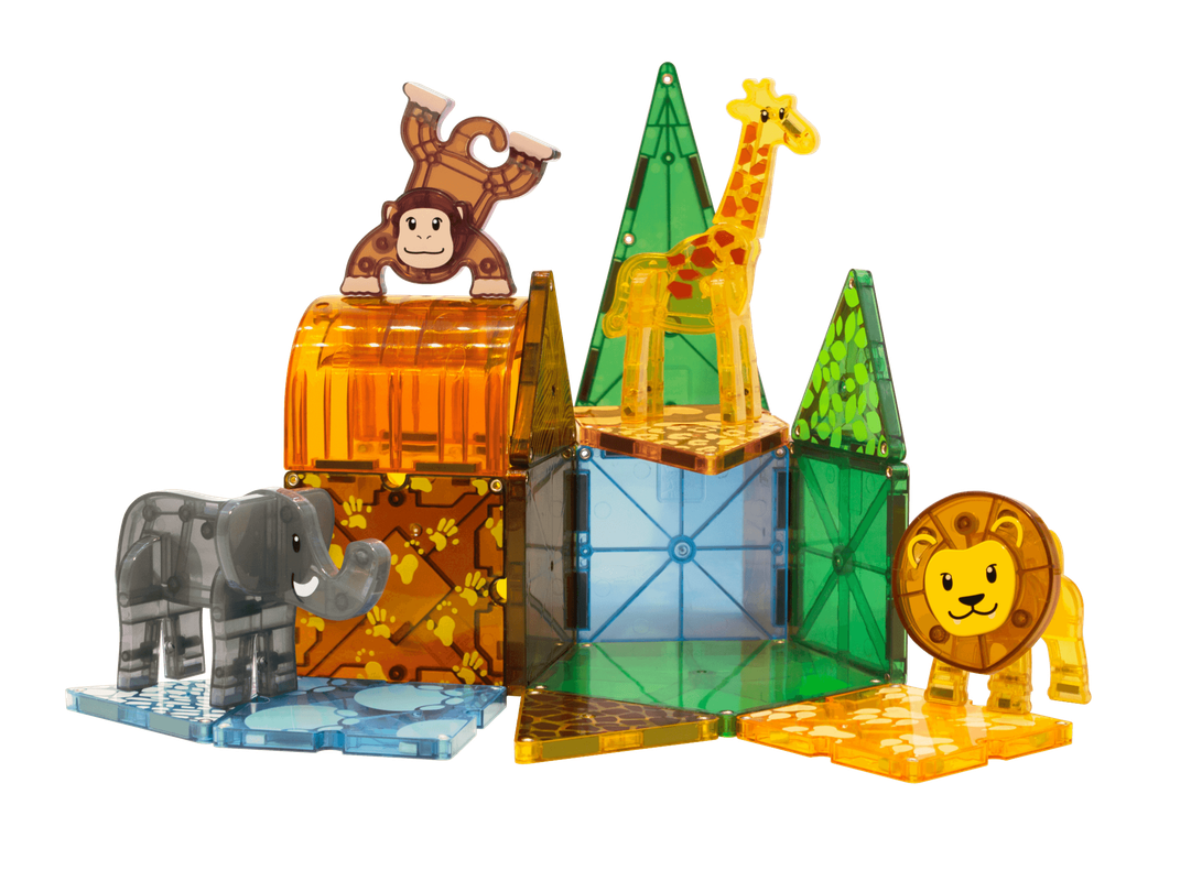 Magna-Tiles Safari Animals 25 Pcs. - Laadlee