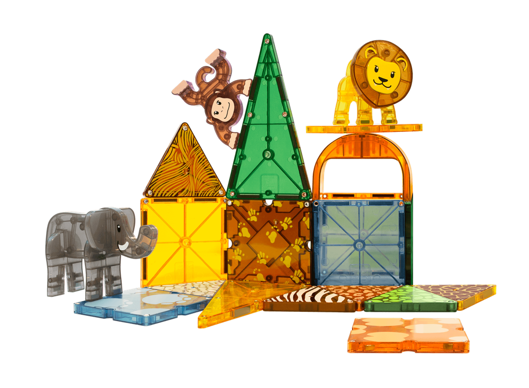 Magna-Tiles Safari Animals 25 Pcs. - Laadlee