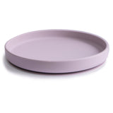 Mushie Classic Silicone Suction Plate Soft Lilac - Laadlee