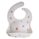 Mushie Silicone Bib Light Shell - Laadlee