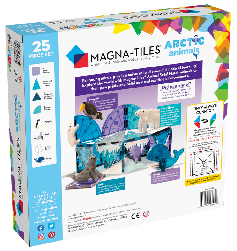 Magna-Tiles Arctic Animals 25 Pcs. - Laadlee