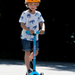 Micro Maxi Deluxe Scooter with LED - Aqua - Laadlee
