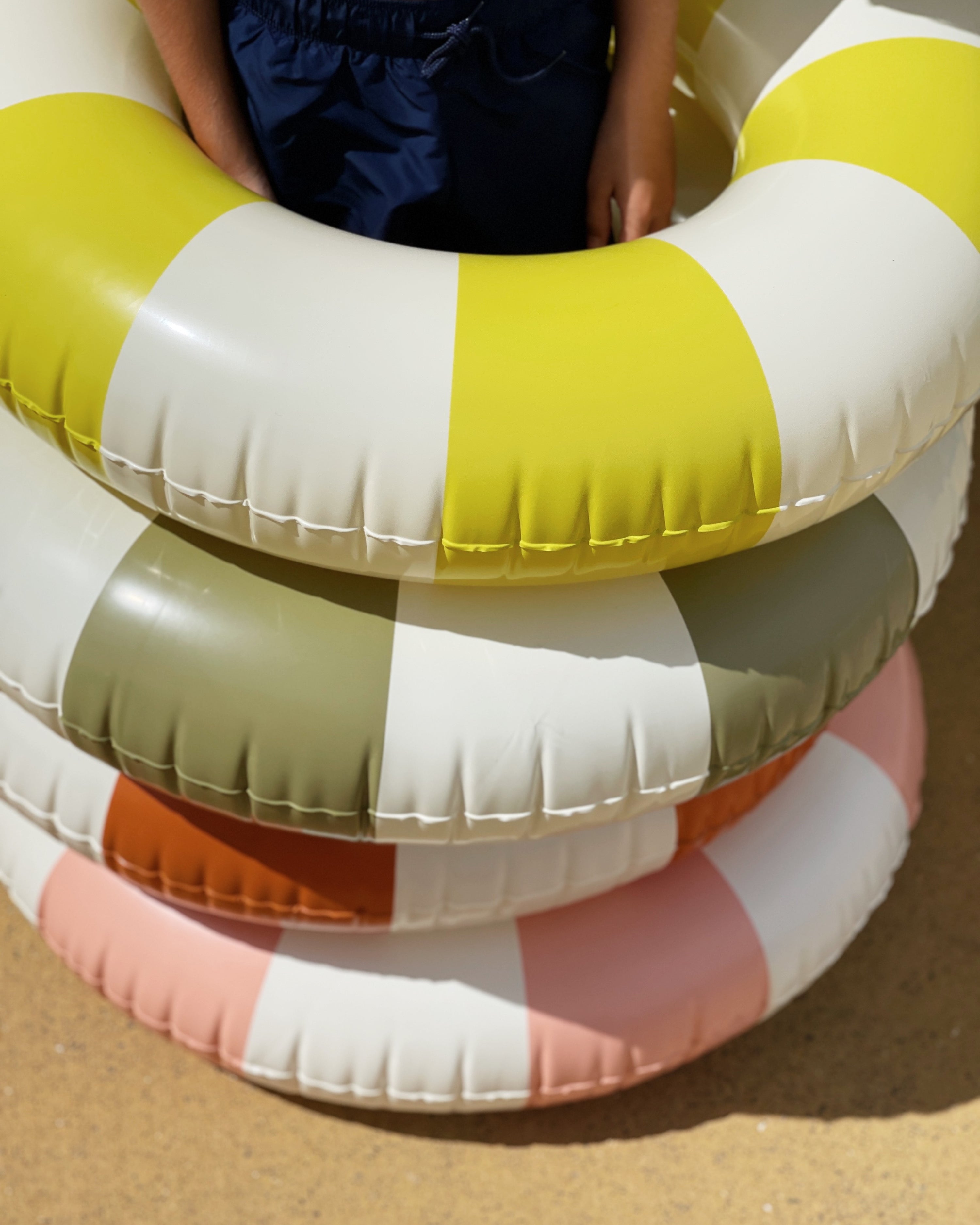 Petites Pommes 90cm Sally Swim Ring Menthe - Laadlee