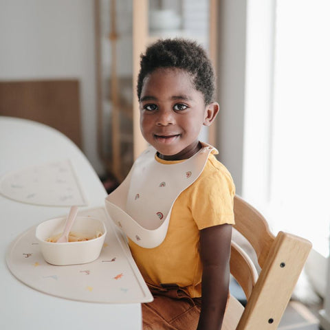 Mushie Silicone Mat Dinosaurs - Laadlee