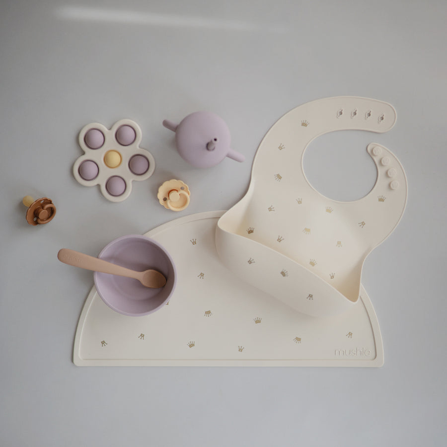 Mushie Silicone Bib Crowns - Laadlee