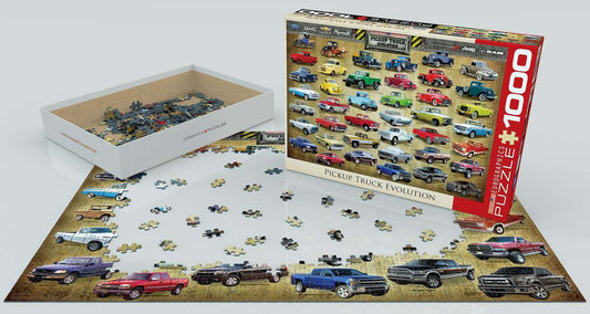 EuroGraphics Pickup Truck Evolution 1000 Pieces Puzzle - Laadlee