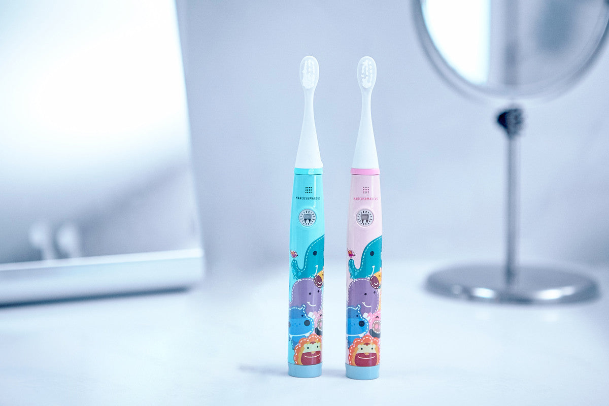 Marcus & Marcus Kids Sonic Electric Toothbrush- Blue - Laadlee