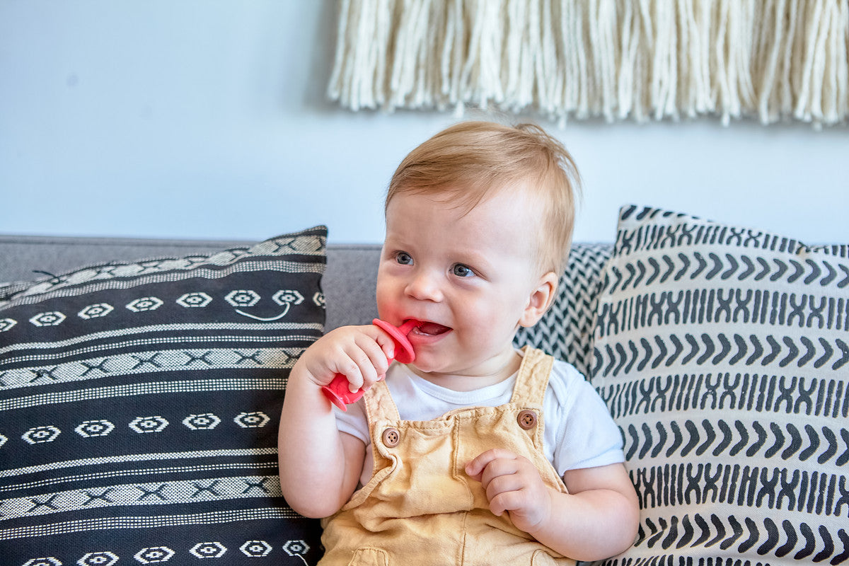 Marcus & Marcus - Silicone Self Training 360 Degree Toothbrush - Marcus - Laadlee