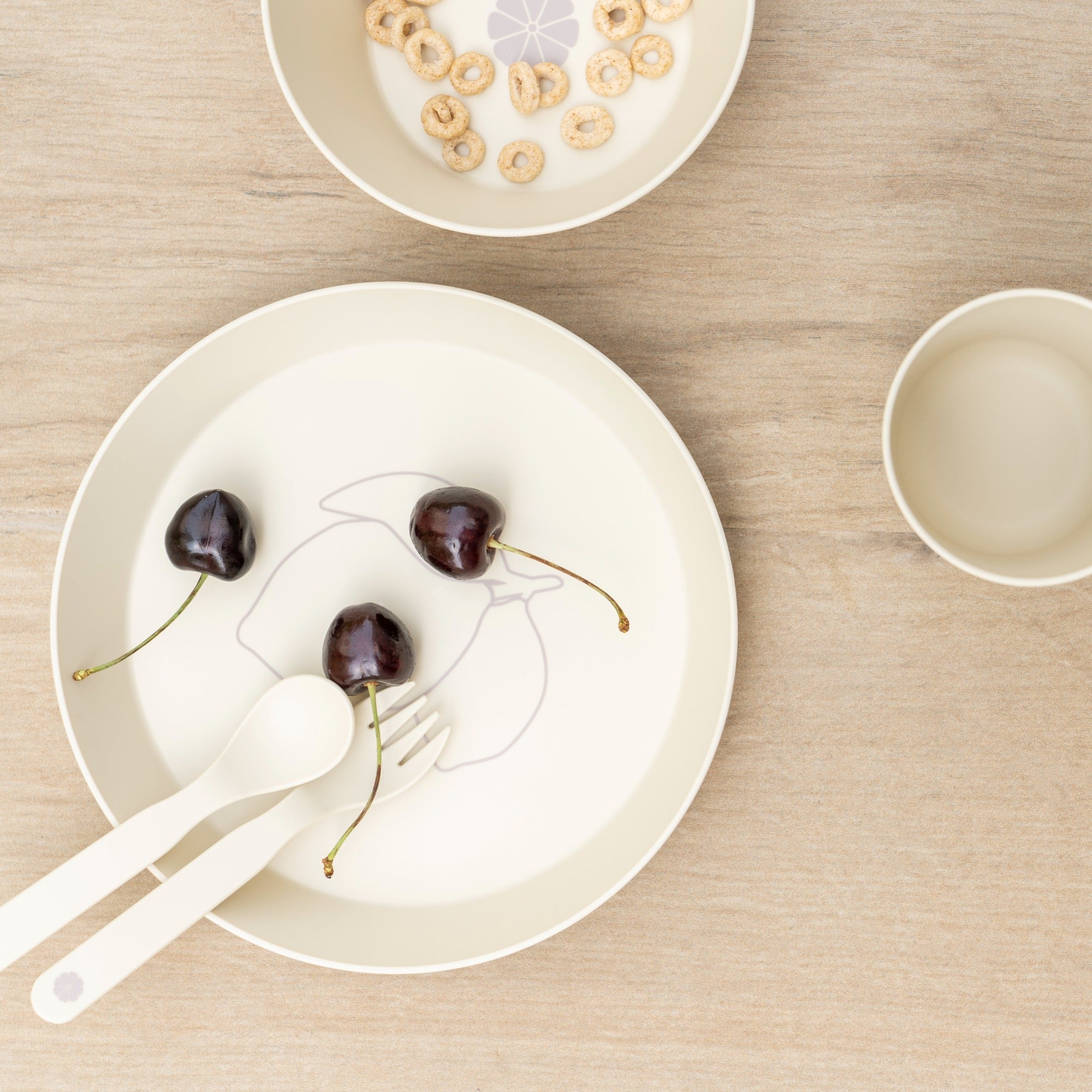Citron PLA Tableware Set - Lemon - Laadlee