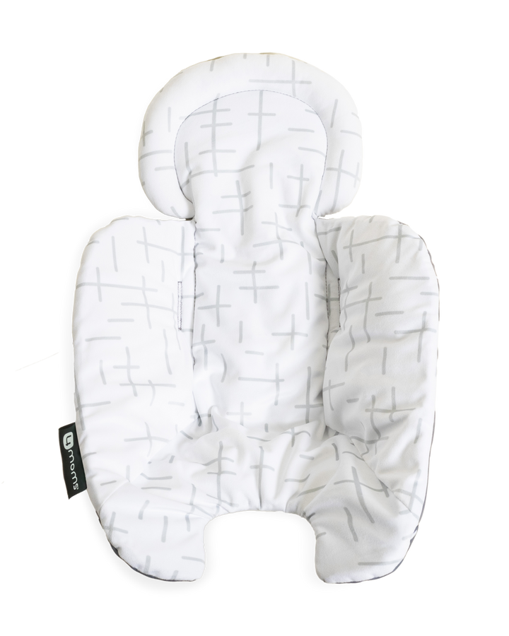 4moms Rockaroo 2.0 Newborn Insert - Grey Plush - Laadlee