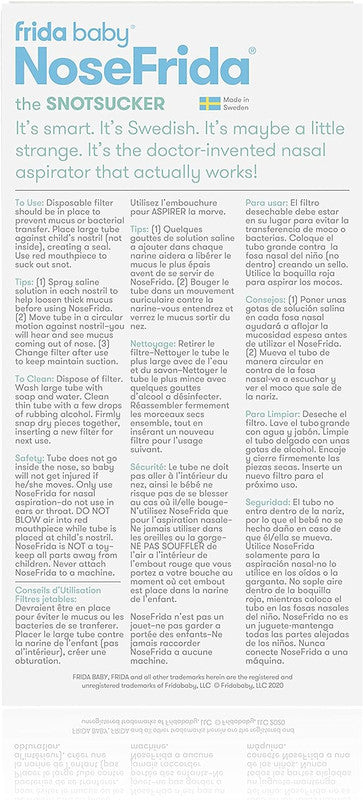 Frida Baby - NoseFrida The Snot Sucker - Nasal Aspirator - Laadlee