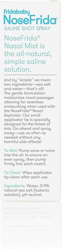 Frida Baby - Nosefrida All-Natural Saline Nasal Snot Spray - Laadlee