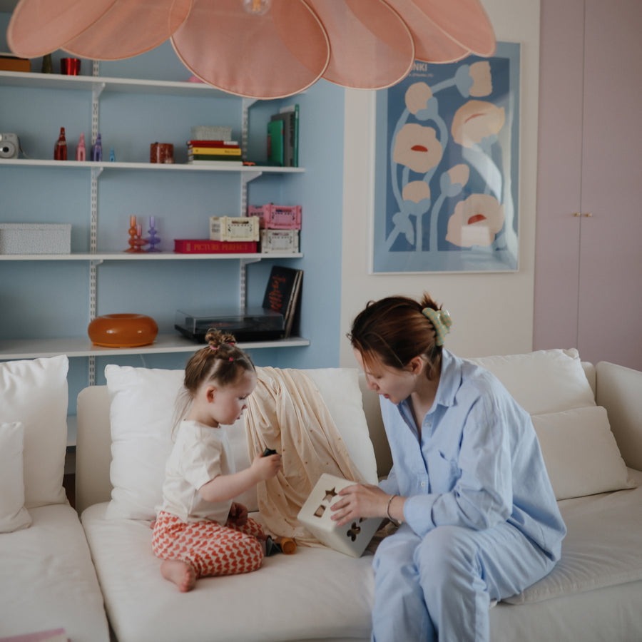 Mushie Shape Sorting Box - Laadlee