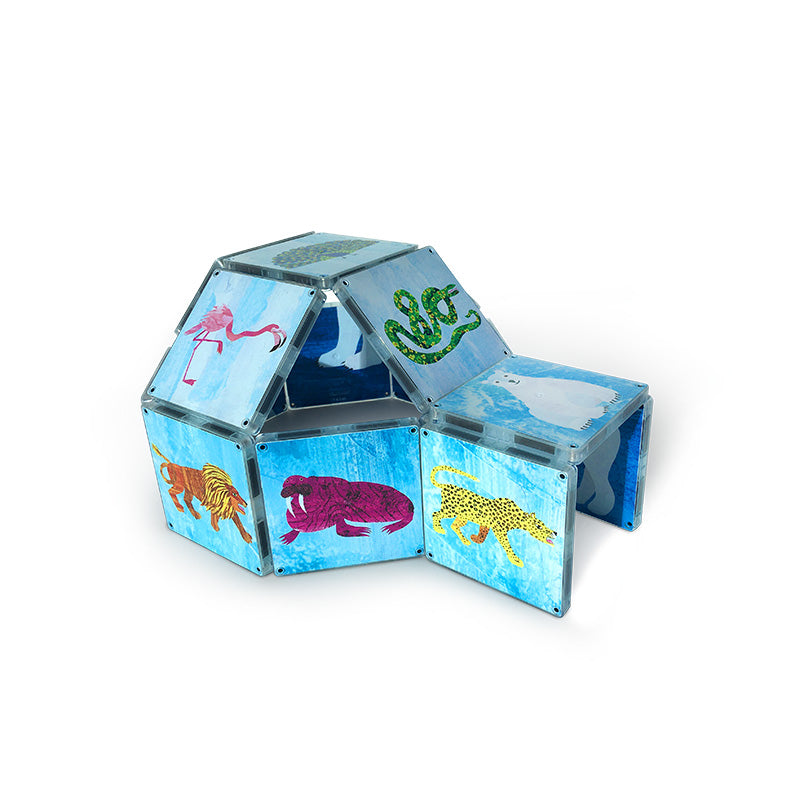 Magna-Tiles Structures Polar Bear, Polar Bear, What Do You Hear? - Laadlee