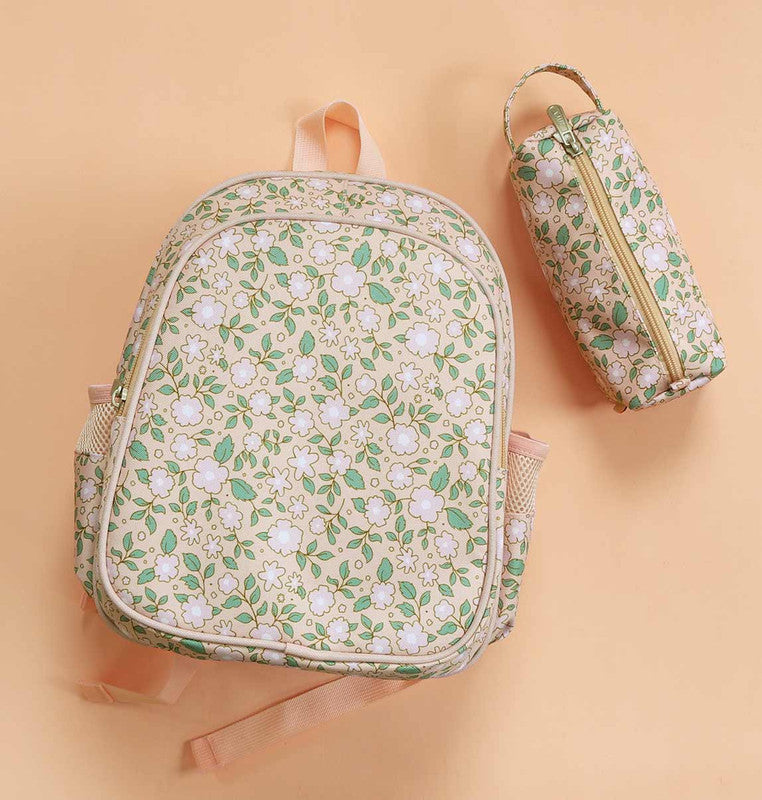 A Little Lovely Company Pencil Case - Blossoms Pink - Laadlee