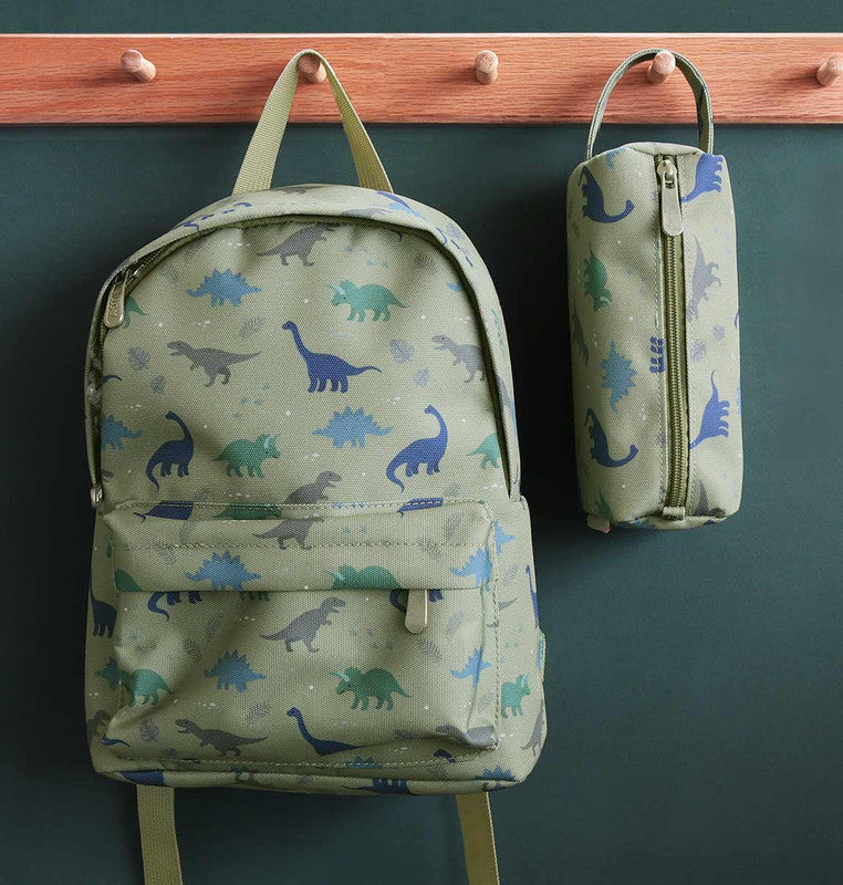A Little Lovely Company Pencil Case - Dinosaurs - Laadlee