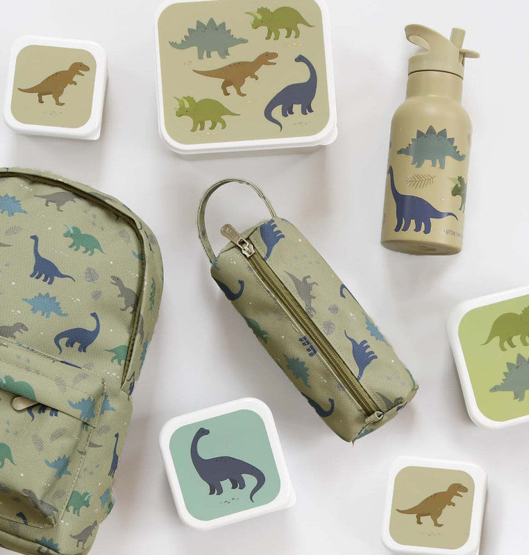 A Little Lovely Company Pencil Case - Dinosaurs - Laadlee