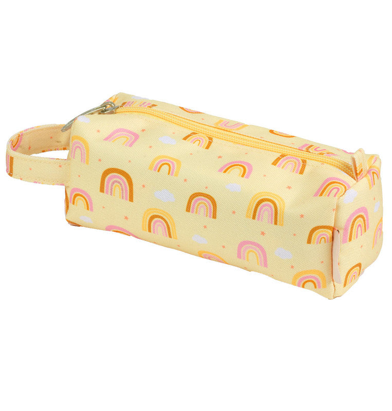 A Little Lovely Company Pencil Case - Rainbows - Laadlee