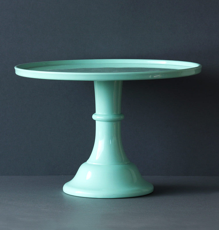 A Little Lovely Company Cake Stand Large - Mint - Laadlee