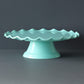 A Little Lovely Company Cake Stand Wave Mint - Laadlee