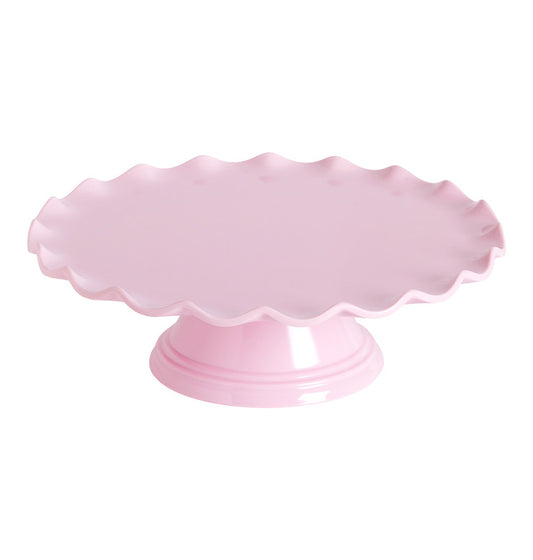 A Little Lovely Company Cake Stand Wave Pink - Laadlee