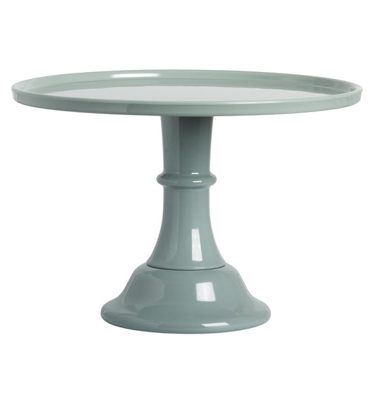 A Little Lovely Company Cake Stand Large - Sage Green - Laadlee