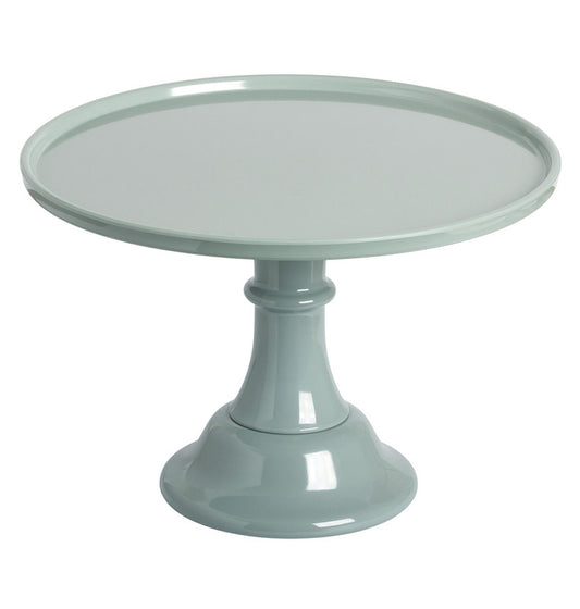 A Little Lovely Company Cake Stand Large - Sage Green - Laadlee