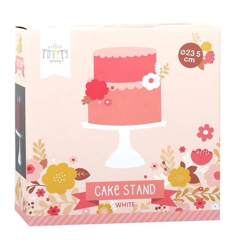 A Little Lovely Company Cake Stand White / Small - Laadlee