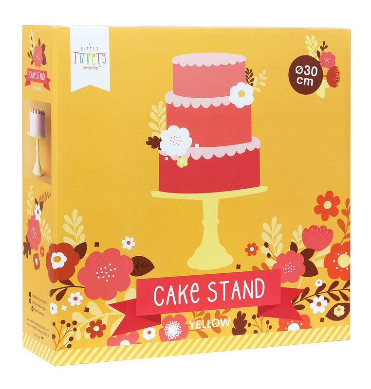 A Little Lovely Company Cake Stand Yellow / Large - Laadlee