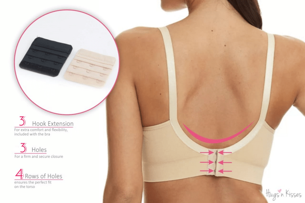 Hugs'n Kisses Hands-Free Pumping / Nursing Bra Midnight Small - Laadlee