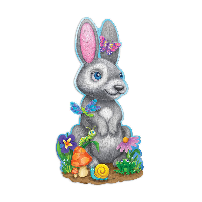 Peaceable Kingdom Floor Puzzle: Bunny - Laadlee