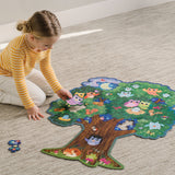 Peaceable Kingdom Floor Puzzle: Hoot Owl Hoot - Laadlee
