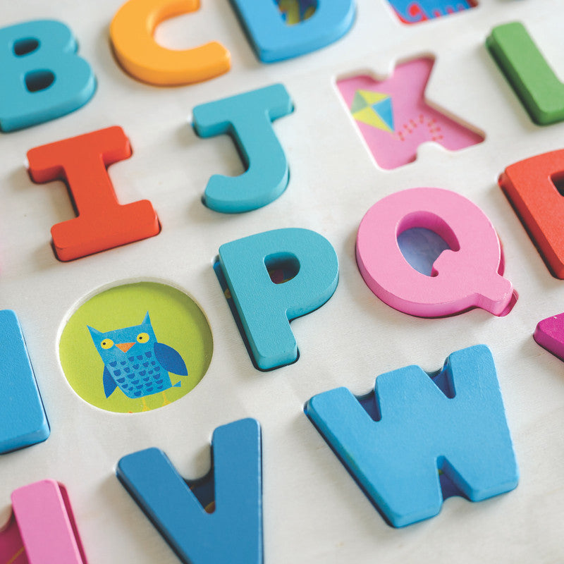 Peaceable Kingdom Alphabet Puzzle - Laadlee