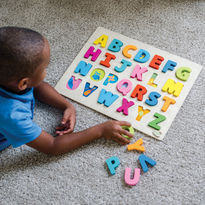 Peaceable Kingdom Alphabet Puzzle - Laadlee