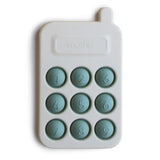 Mushie Phone Press Toy Cambridge Blue - Laadlee