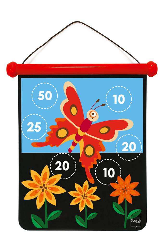 Scratch Europe Magnetic Darts Medium - Garden - Laadlee