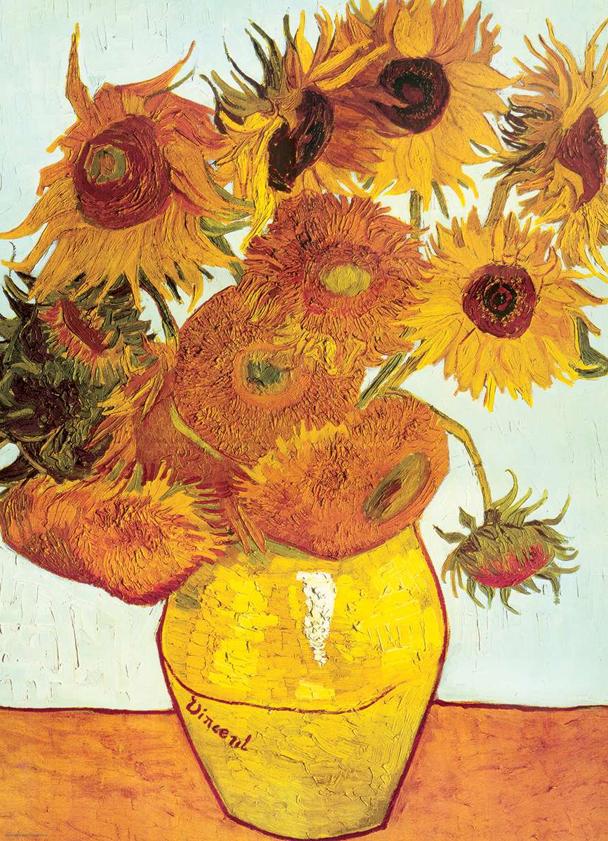 EuroGraphics Twelve Sunflowers 1000 Pieces Puzzle - Laadlee