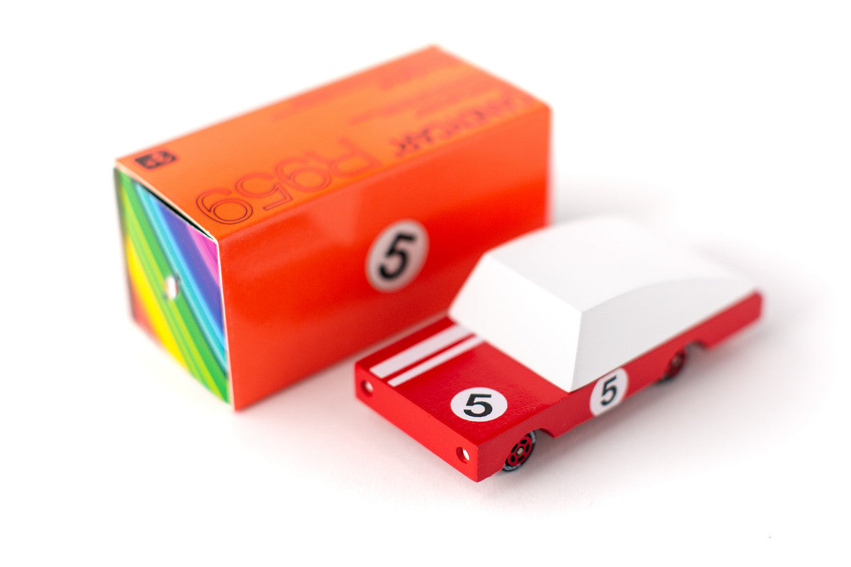 Candylab Candycar -  Red Racer - Laadlee