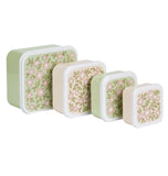 A Little Lovely Company Lunch & Snack Box Set - Blossoms - Laadlee