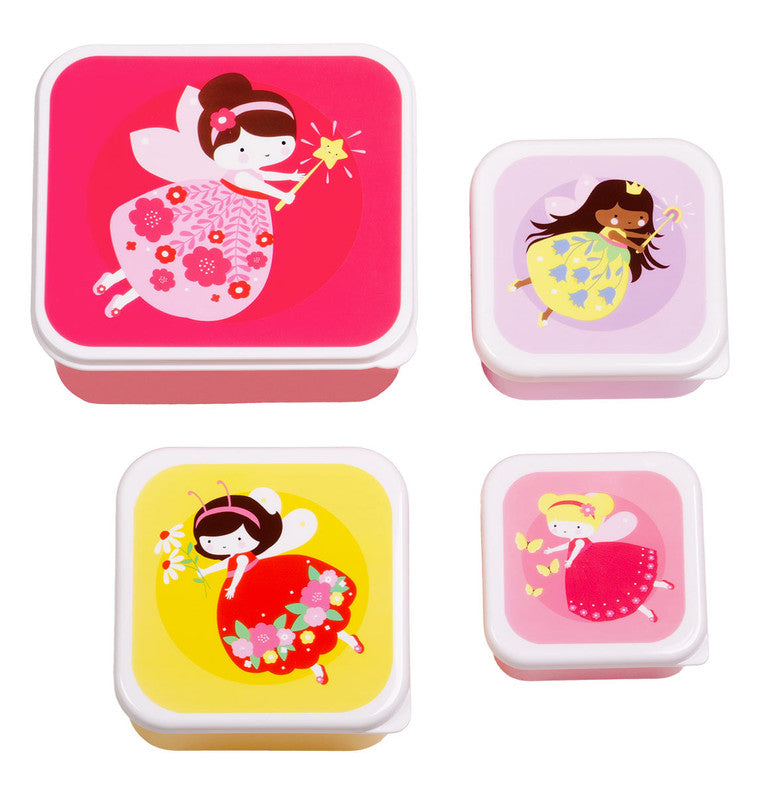 A Little Lovely Company Lunch & Snack Box Set - Fairies - Laadlee