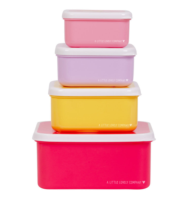 A Little Lovely Company Lunch & Snack Box Set - Fairies - Laadlee