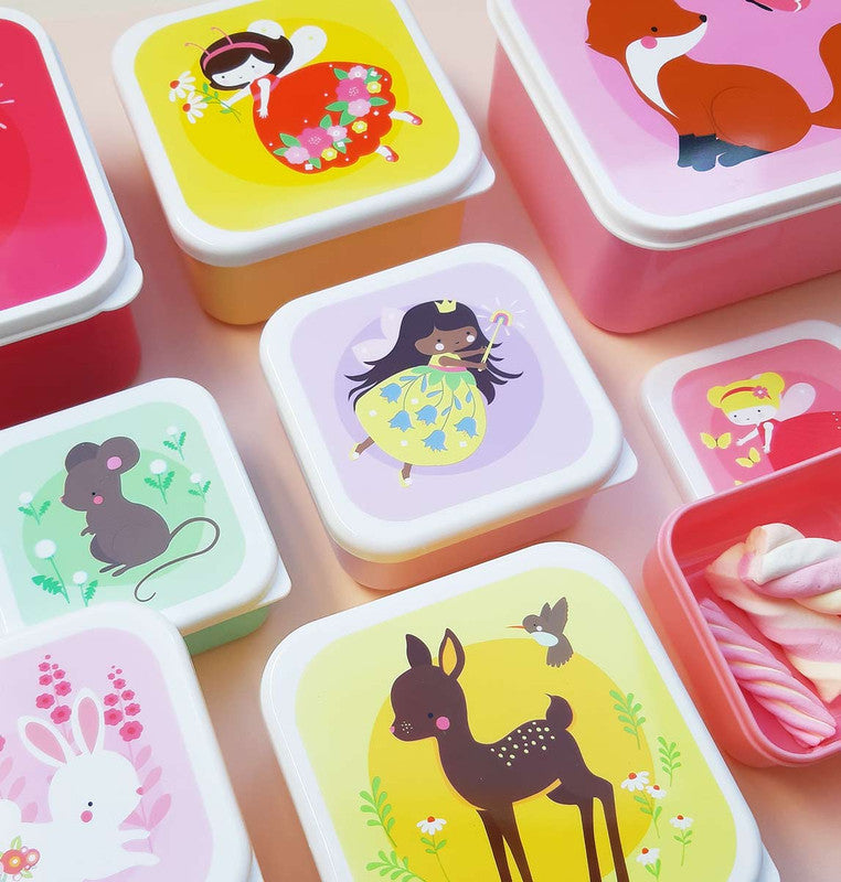 A Little Lovely Company Lunch & Snack Box Set - Fairies - Laadlee